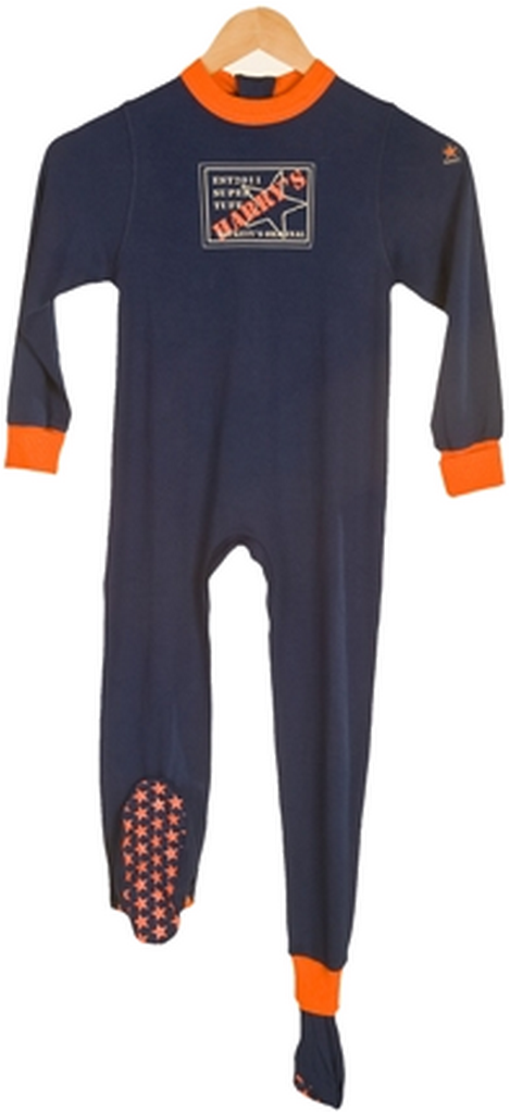 Rackety's Back Zipping Footed Pyjamas For Disabled Children