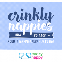 Crinkly Nappies - How to Stop Adult Nappies From Rustling