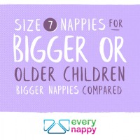 Size 7 Nappies For Bigger Or Older Children | Bigger Nappies Compared