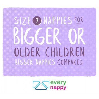 Size 7 Nappies For Bigger Or Older Children | Bigger Nappies Compared