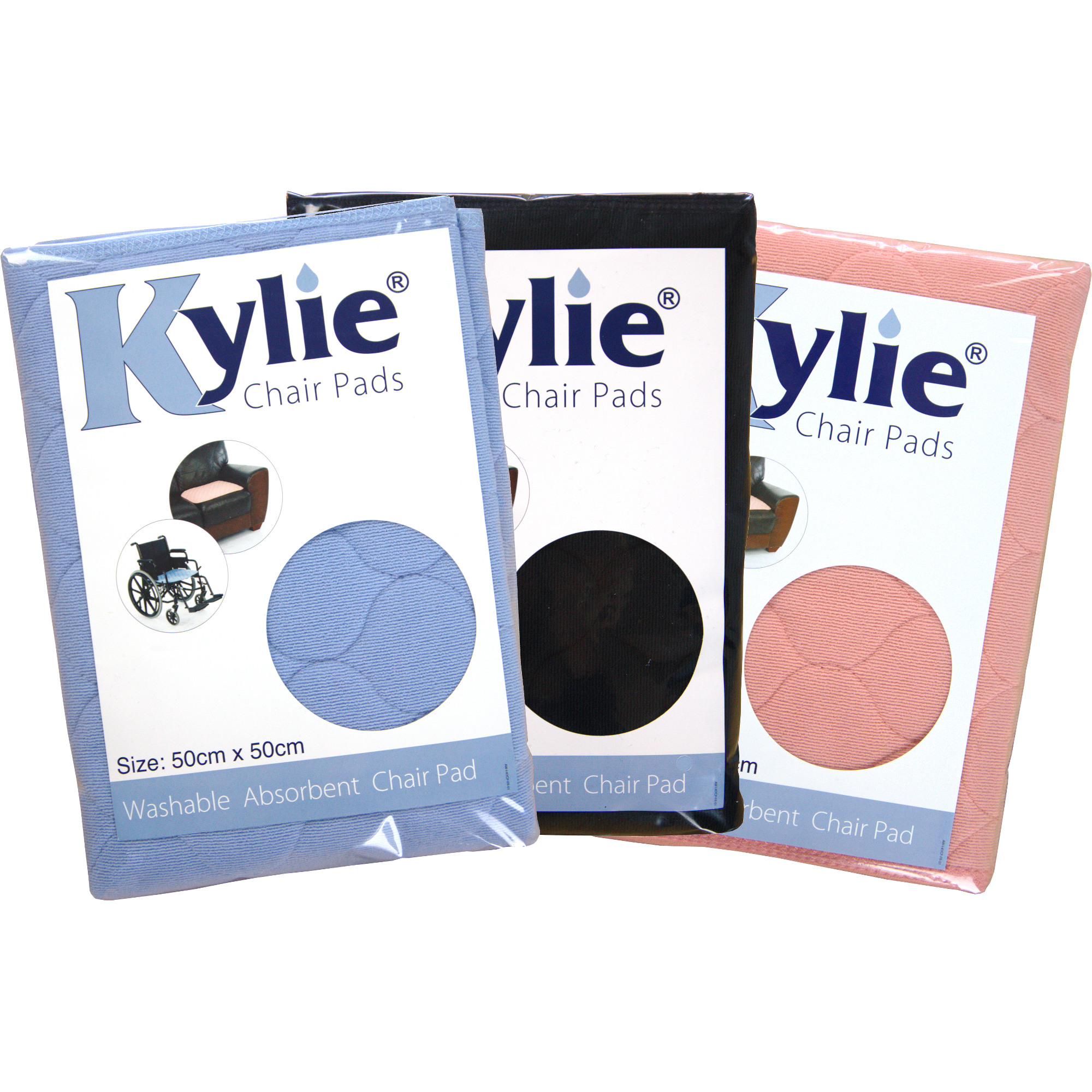 Kylie® Chair Pads Pink or Blue