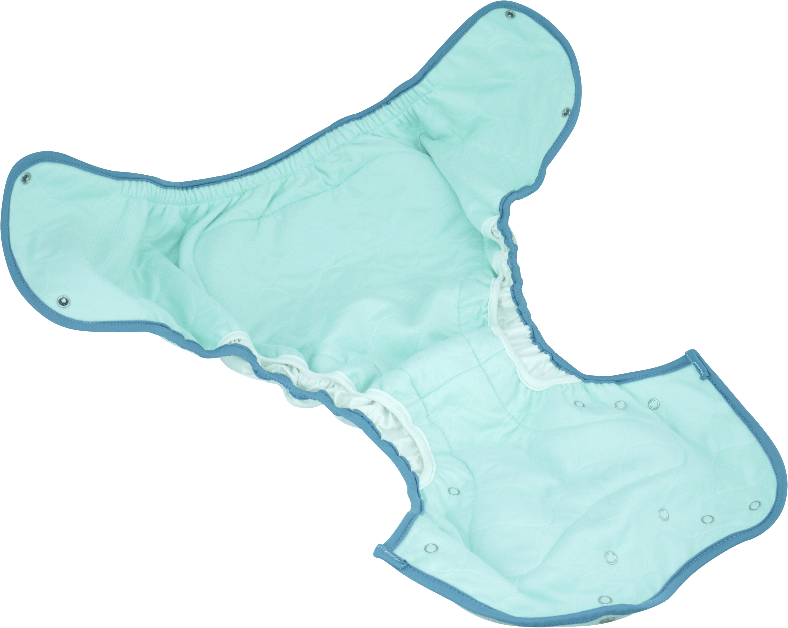Open All in One Washable Nappy